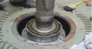 Condensate Water Pump Resonance Caused by a Bearing Defect