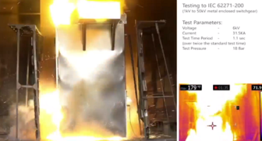 ARC Flash Containment Test Video by Rudy Wodrich, IRISS