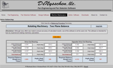 rotating machinery verification and validation